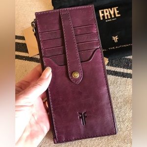 *Brand New* Frye Melissa Snap Credit Card Wallet
